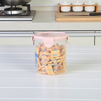 Sealed Grains Jar Food Storage Jar with Scale 800ml