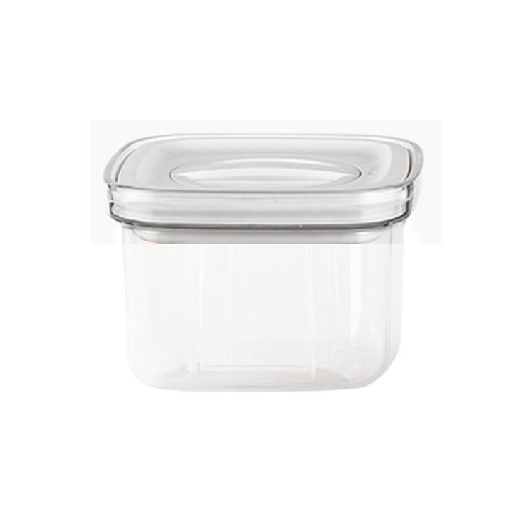 Sealed Jar Transparent Knob Switch Fresh-keeping Moisture-proof Leak-proof Storage Tank for Kitchen