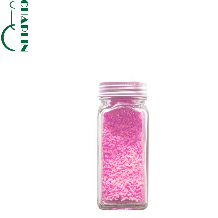 Sealed Square Glass Spice Bottle Spice Bottle With Built-in Porous Stopper