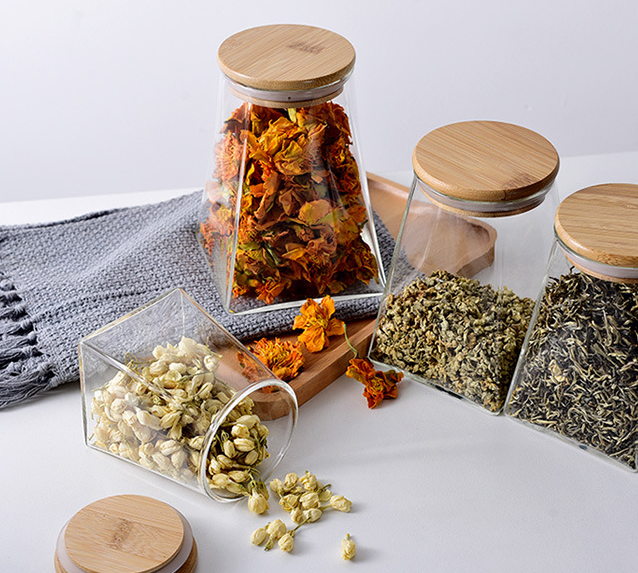 Sealed canned cereal storage box transparent for kitchen