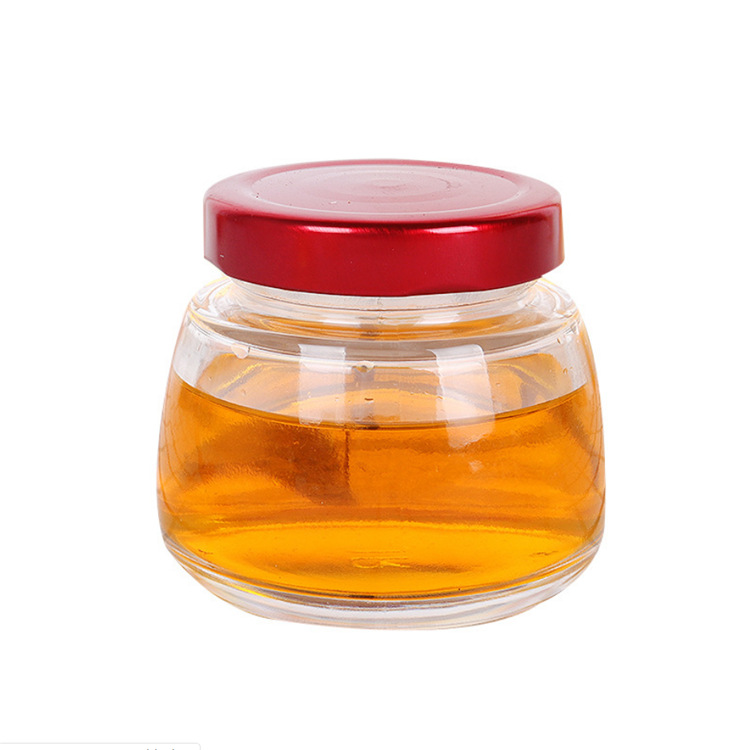 Sealed high temperature resistant bird's nest glass bottle wholesale