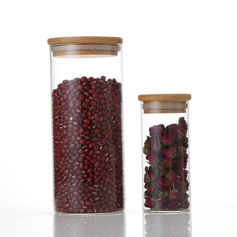 Sealed tank with lid high borosilicate glass bottle for large household use