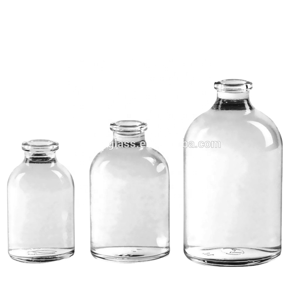 Serious Pharmaceutical Clear Moulded Injection Vials for Antibiotics