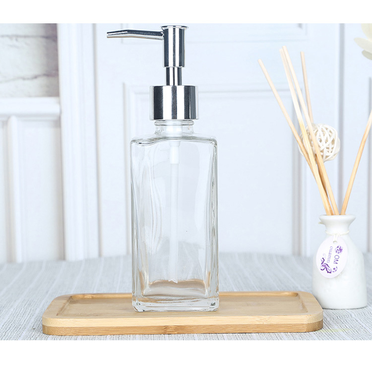 Serum Acrylic Glas Silver Black 50Ml Airless Cosmetic Cream Bottle