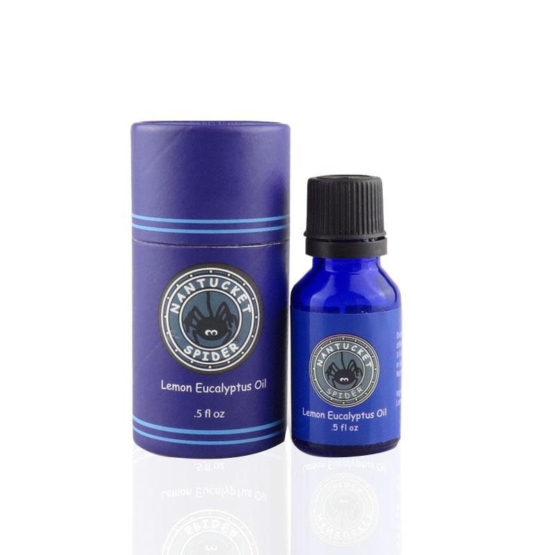 Serum bottles 15ml blue essential oil bottle with paper tube packing