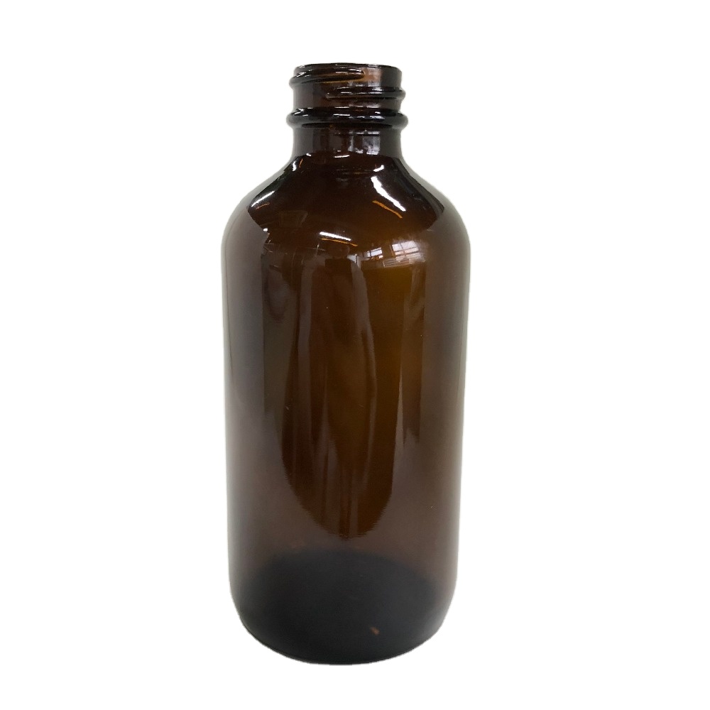 Shampoo Boston Round 2 oz 4 oz 8 oz 16 oz Different Lid Amber Spray Glass Bottle