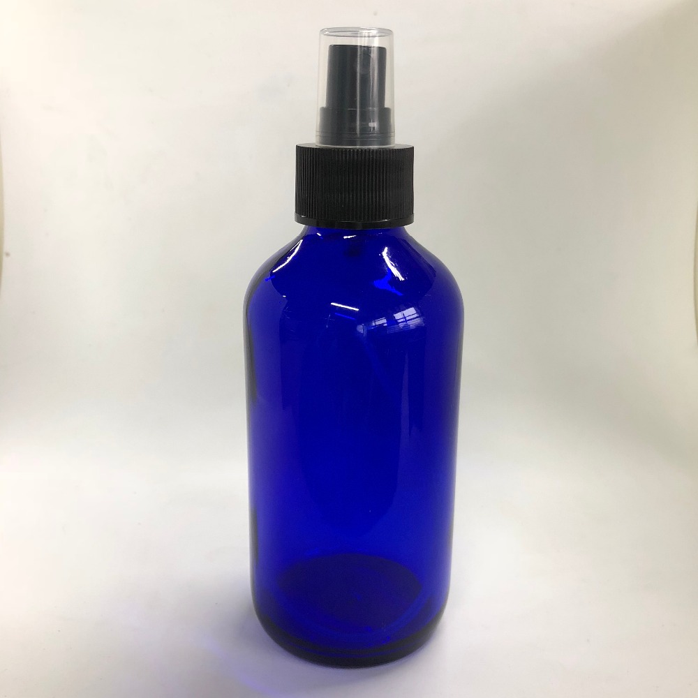 Shampoo Boston Round 2 oz 4 oz 8 oz 16 oz Different Lid Amber Spray Glass Bottle