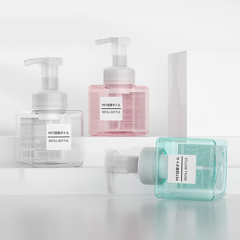 Shampoo soap dispenser pump bottle in stock