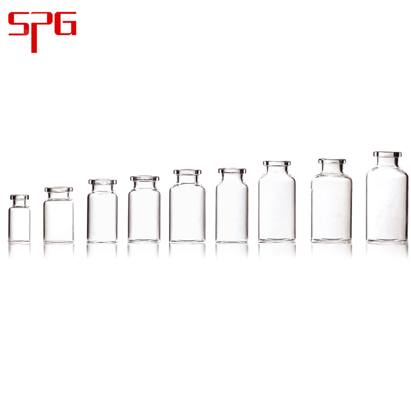 Shandong Packaging 10ml Pharmaceutical Bottles Glass Vials Clear Tubular