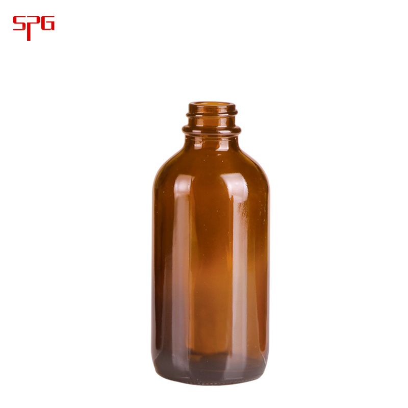 Shandong Pharmaceutical amber glass bottles manufacturer boston round bottle 1/2oz 1oz 2oz 4oz 8oz 16oz