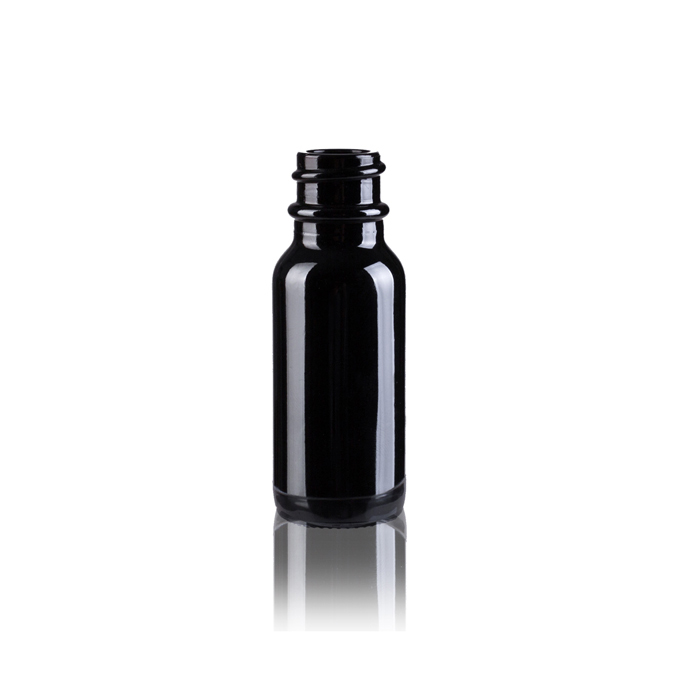 Shandong pharmaceutic Black glass bottle