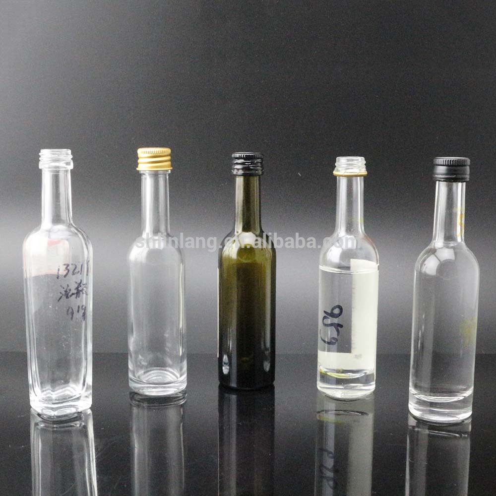 Shanghai Linlang 50ml glass bottle spirits glass bottles 50ml for liquor