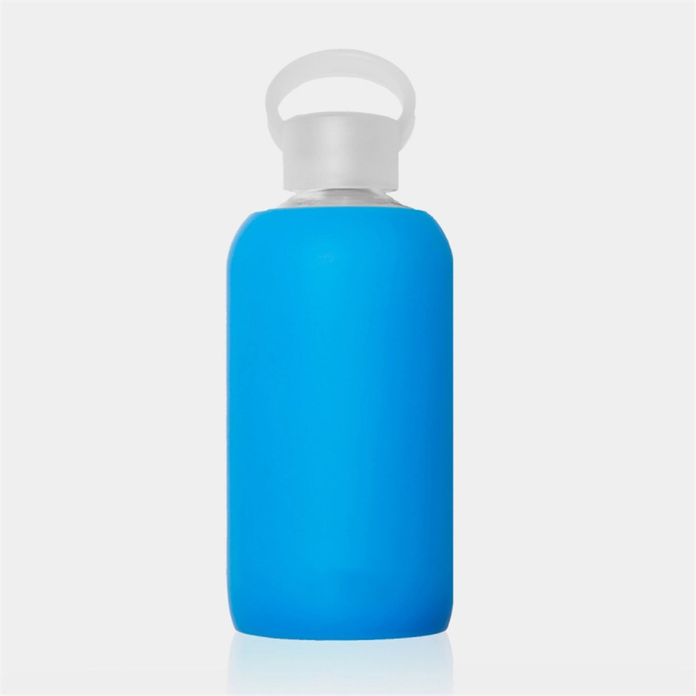 Shanghai hot sale newly developed glass products sports water bottle 16oz