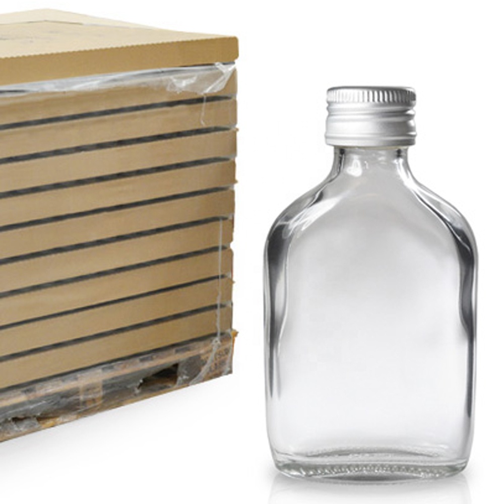 Shanghai linlang 50ml Miniature Glass Flask Whisky Bottle