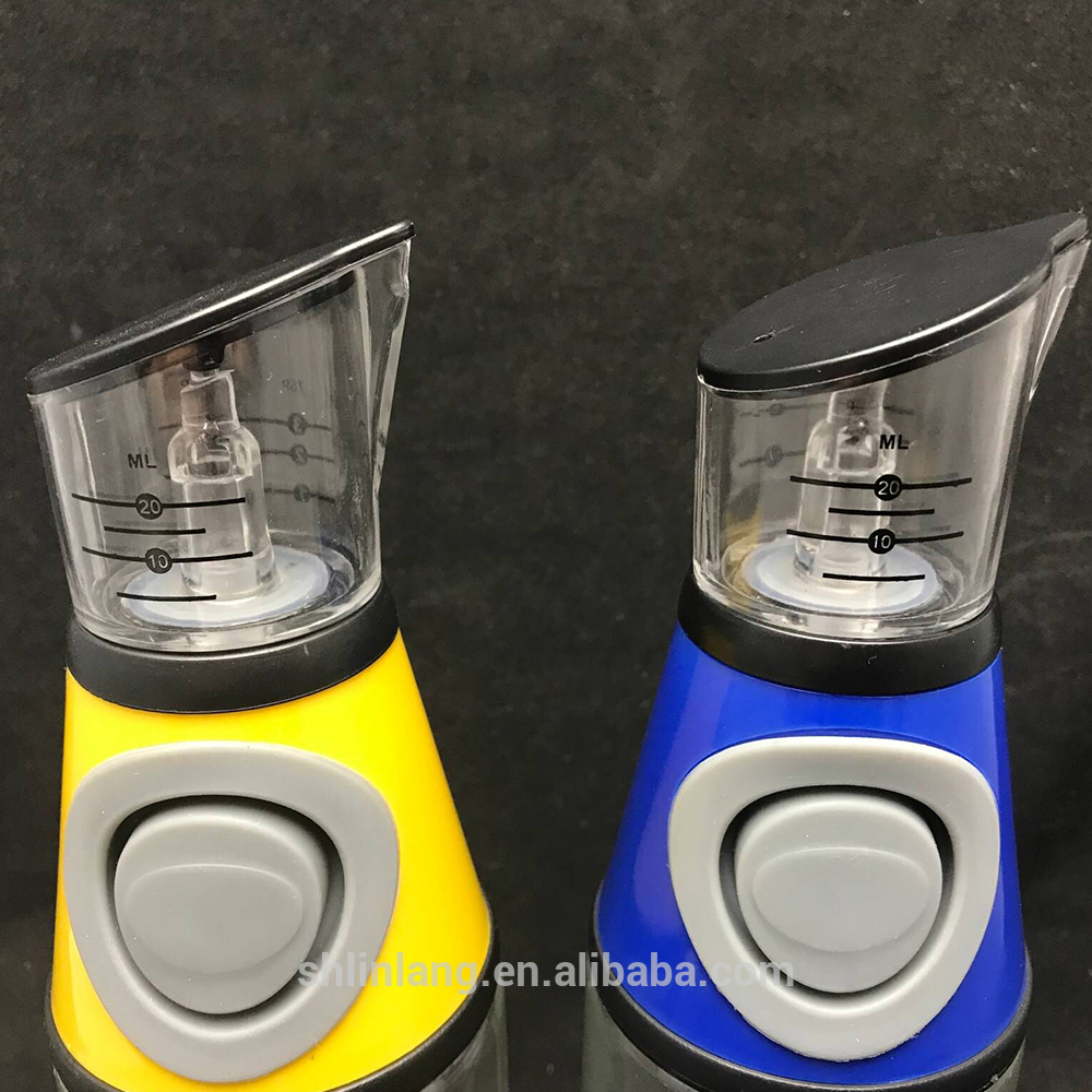 Shanghai linlang hot sale Press and Measure Oil and Vinegar Dispenser