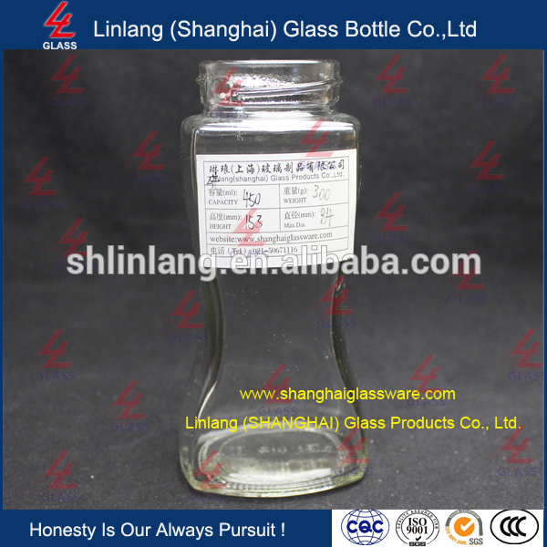 Shanghai wholesale 250ml 7ounce clasico coffee mate bottle, glass coffee bottle