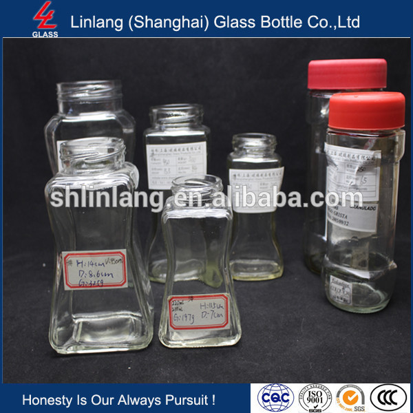 Shanghai wholesale 250ml 7ounce clasico coffee mate bottle, glass coffee bottle