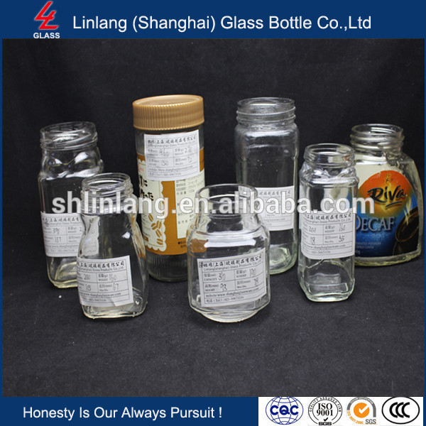 Shanghai wholesale 250ml 7ounce clasico coffee mate bottle, glass coffee bottle