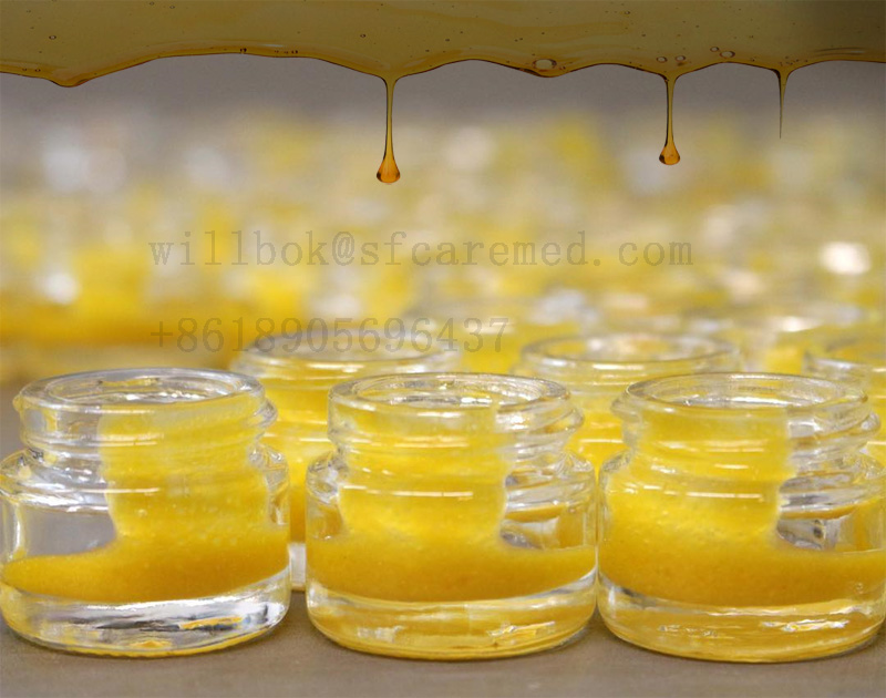 Shatter Oil Wax Jar PS lid Glass Concentrates Container Clear Cap 7ml 5ml