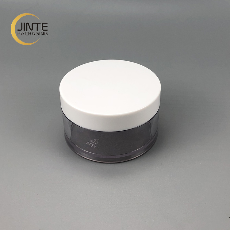 Short Lead Time 2019 Hot Selling Cosmetic Packaging 150ml PETG jar Clear Plastic Jar with White Cap