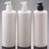 Silk screening printing 200ml 250ml 500ml round shoulder hdpe pet bottles with pump for shampoo containers and body lotion