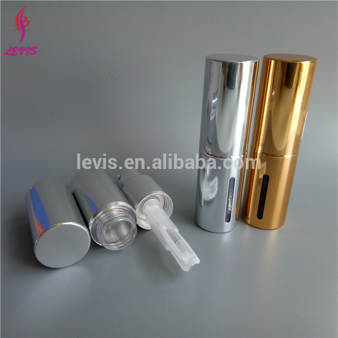 Silver metallic dry shampoo dispense container bottle 30ml