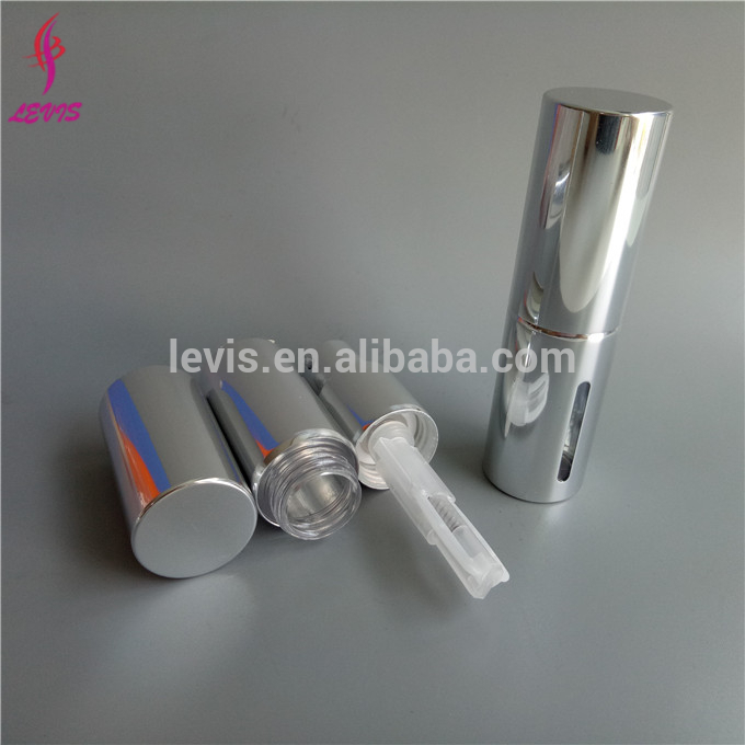 Silver metallic dry shampoo dispense container bottle 30ml