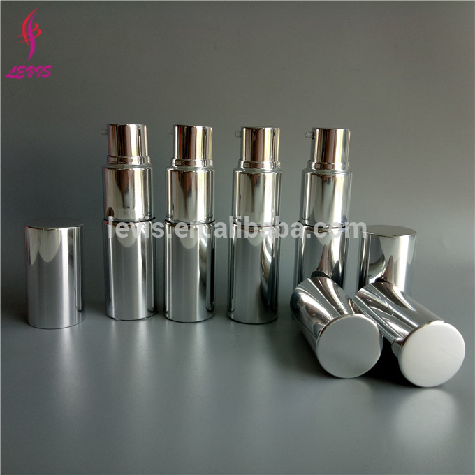 Silver metallic dry shampoo dispense container bottle 30ml