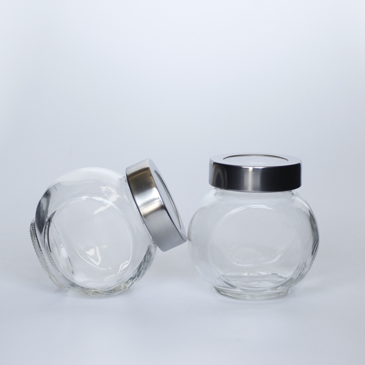 Simple And Fashionable Seasoning Jar Kitchen Storage Bottle Seasoning Sorting And Sorting Glass Jar