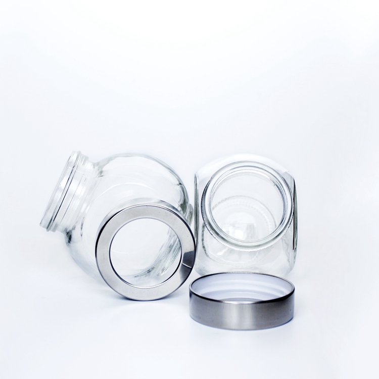 Simple And Fashionable Seasoning Jar Kitchen Storage Bottle Seasoning Sorting And Sorting Glass Jar