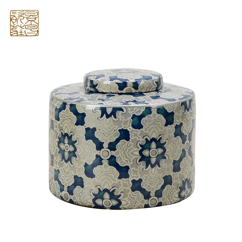 Simple fashion now home decorations ceramic jar