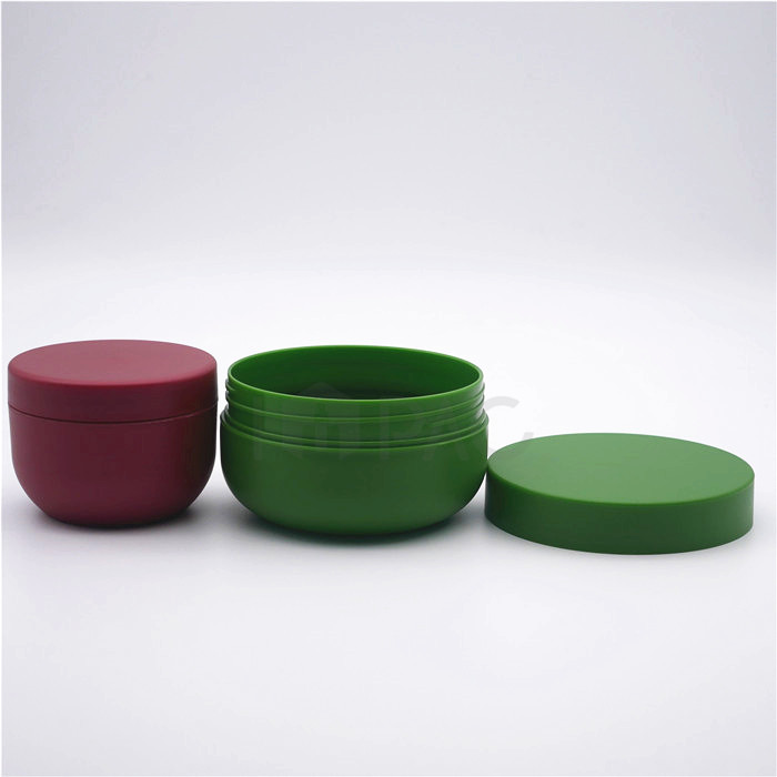 Single wall custom logo cosmetic jar container 200ml for hair pomade