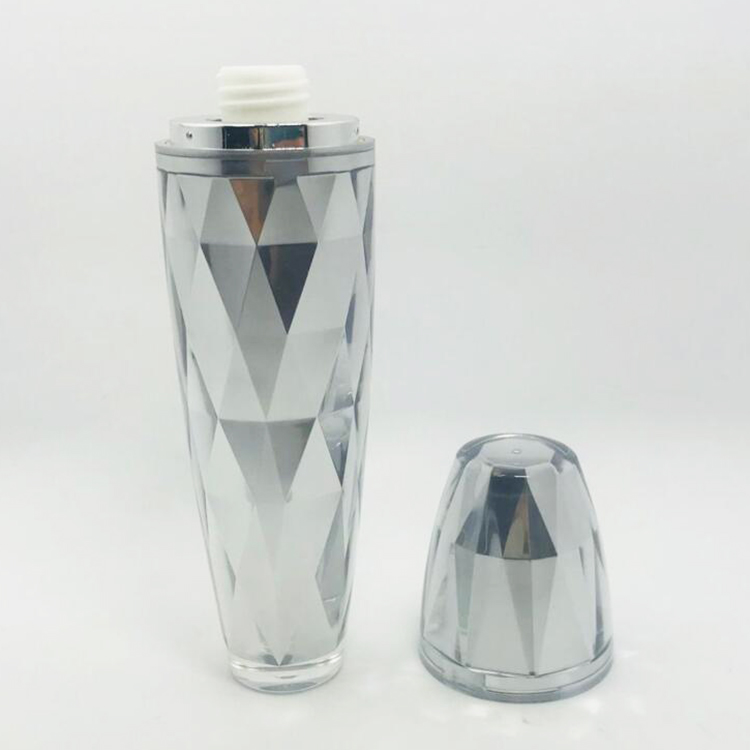 Sinicline custom shape 50ml acrylic cream jar cosmetic jar packaging acrylic