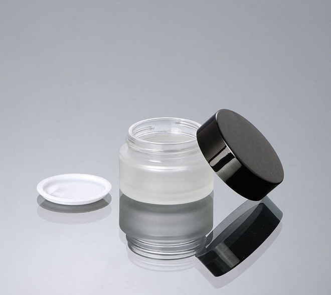 Skin Care 15ml 20ml 30ml 50ml frosted glass bottle cream bottle cosmetic container glass