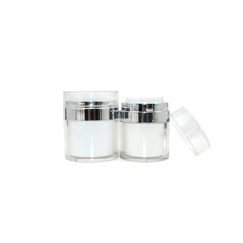 Skin Care Acrylic Airless Cream Pump Jar 50ml