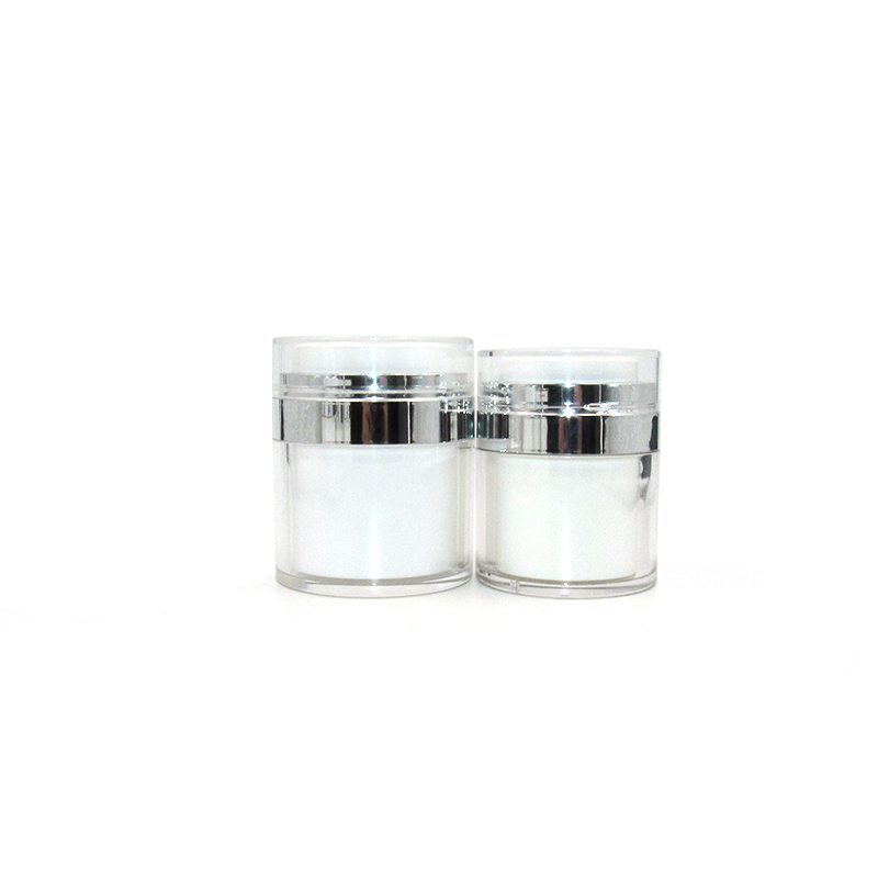 Skin Care Acrylic Airless Cream Pump Jar 50ml