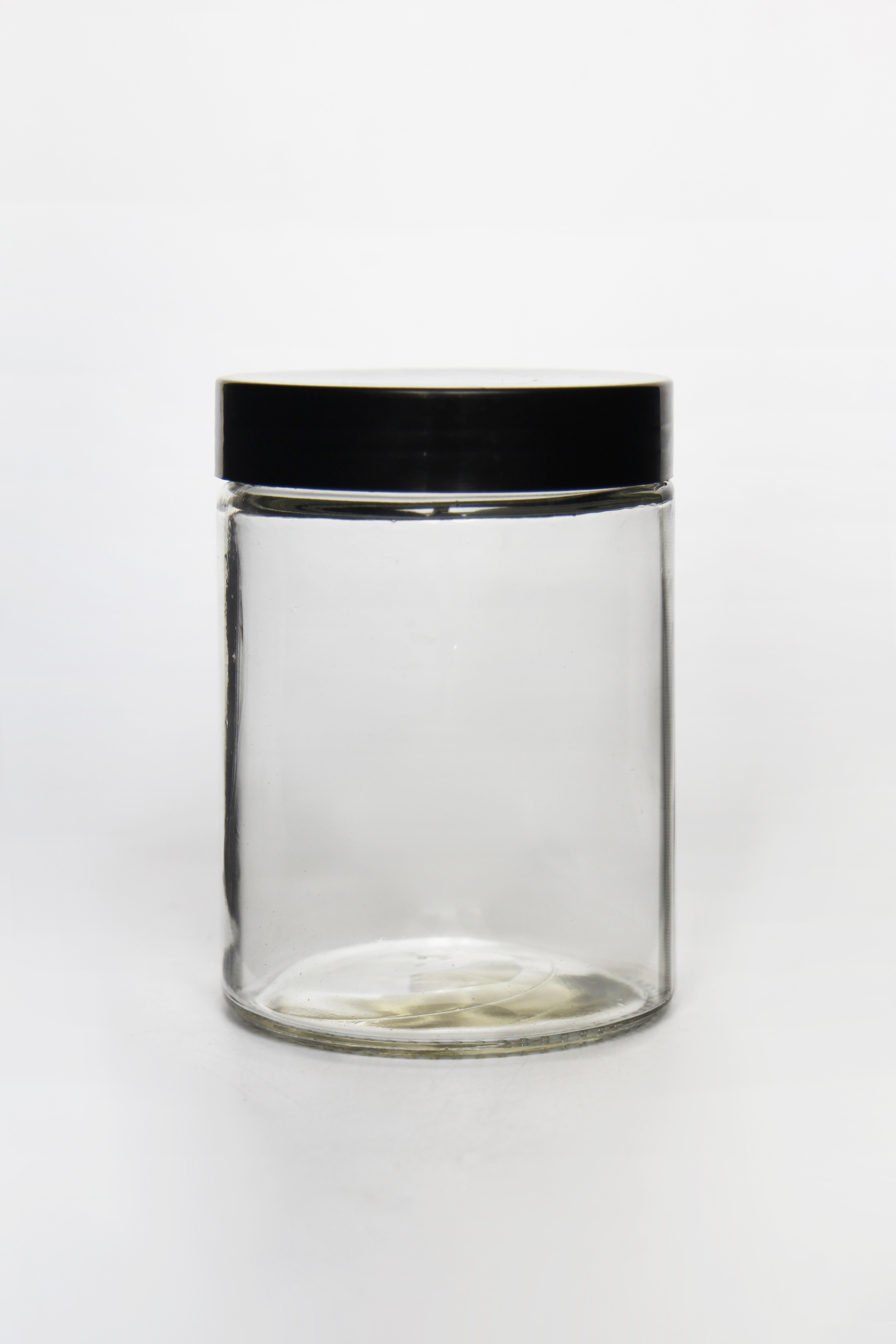 Skin Care Clear Empty Glass Body Scrub Jars Body Butter Jars Container
