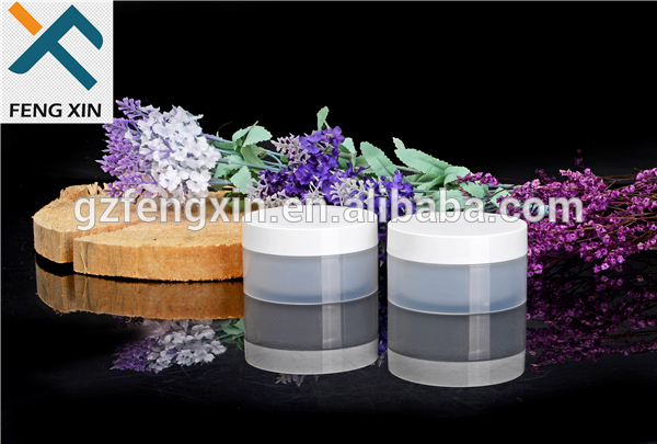 Skin Care Cream Plastic Cream Jar Use and Plastic Cap Material 100g PET Lid Personal Care 500pcs 68/410