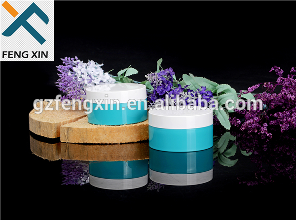 Skin Care Cream Plastic Cream Jar Use and Plastic Cap Material 100g PET Lid Personal Care 500pcs 68/410