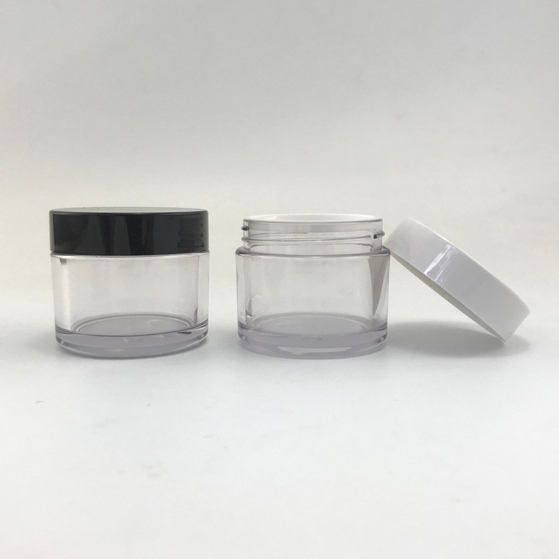 Skin Care Cream Use 50ml 1.7oz Plastic Body Material PETG jar