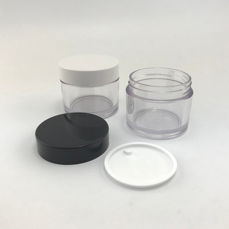 Skin Care Cream Use 50ml 1.7oz Plastic Body Material PETG jar