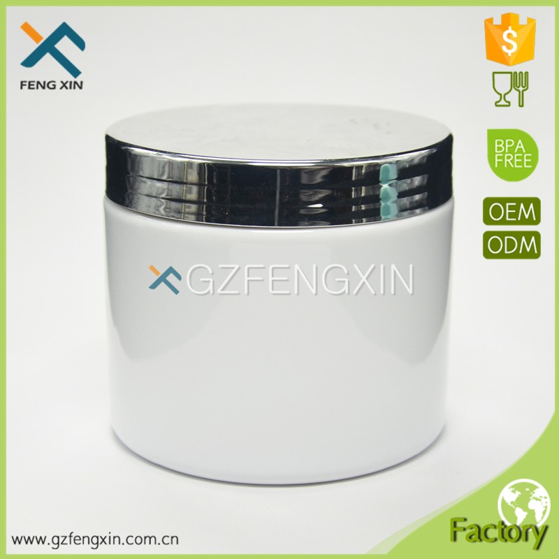 Skin Care Cream Use and Acrylic Plastic Type small cosmetic pet jars 30g