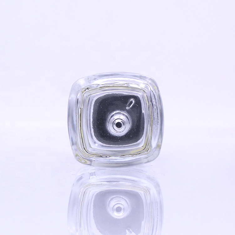 Skin Care Empty Square 20ml Essence Serum Glass Dropper Bottle