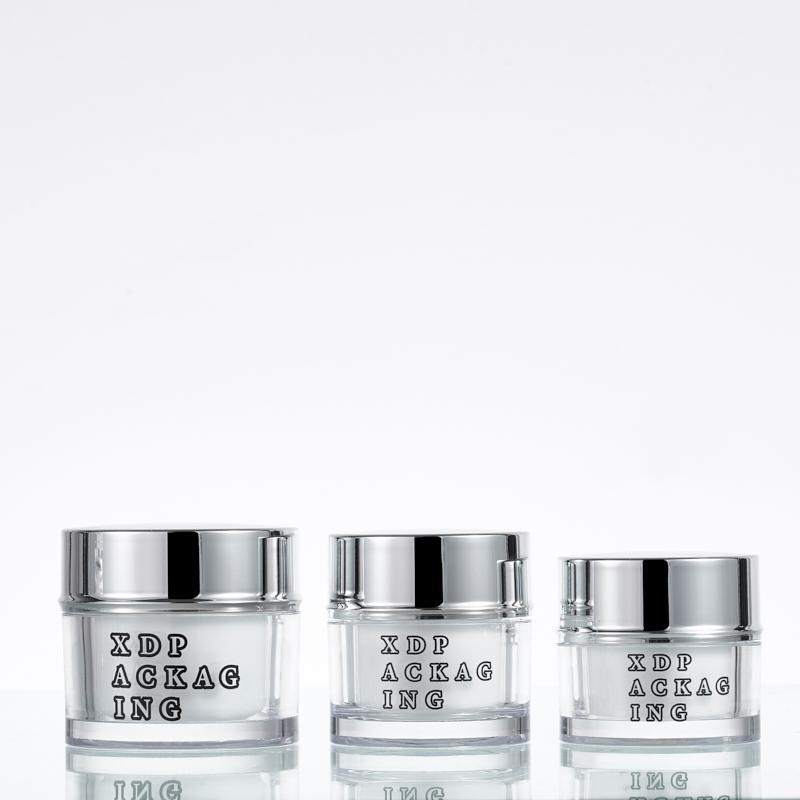 Skin Care Face Body Plastic Containers 20g 30g 50g Cosmetic Jar Cream