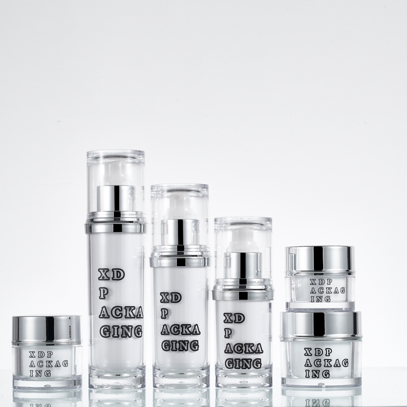 Skin Care Face Body Plastic Containers 20g 30g 50g Cosmetic Jar Cream