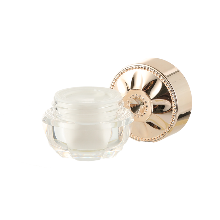 Skin Care Luxury Cosmetic Packaging 15g 30g 50g Acrylic Cream Plastic Jar