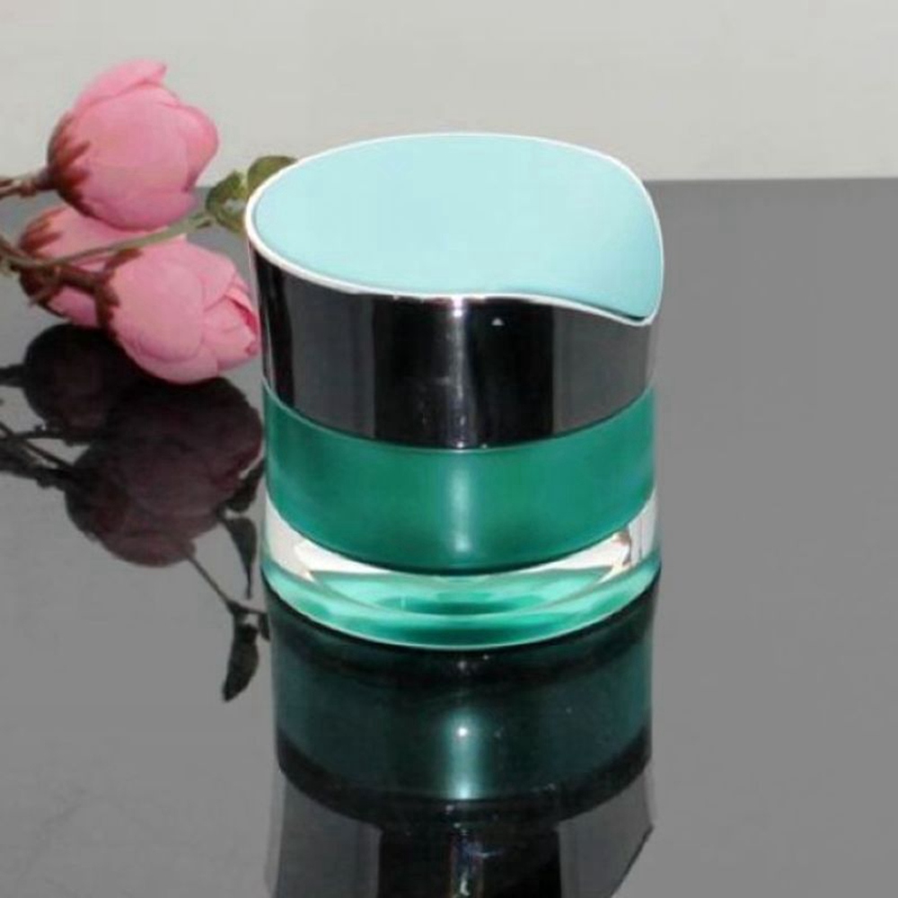 Skin Care Packaging 30g 50g Violet Small Cosmetic Pot Jar with Cap