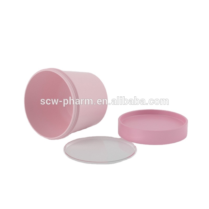 Skin Care Plastic PP Cream Jar with Lid