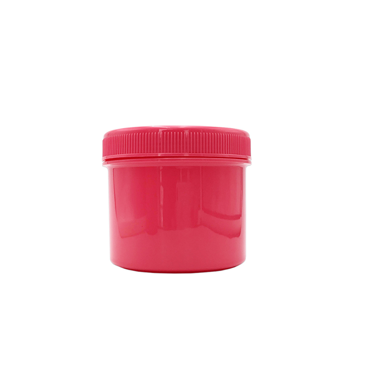 Skin Care Pp Round Jar 250G Colorful Container Pp Plastic Cosmetic Jar