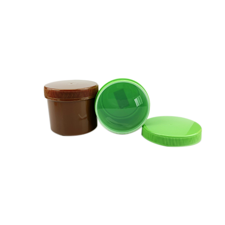 Skin Care Pp Round Jar 250G Colorful Container Pp Plastic Cosmetic Jar